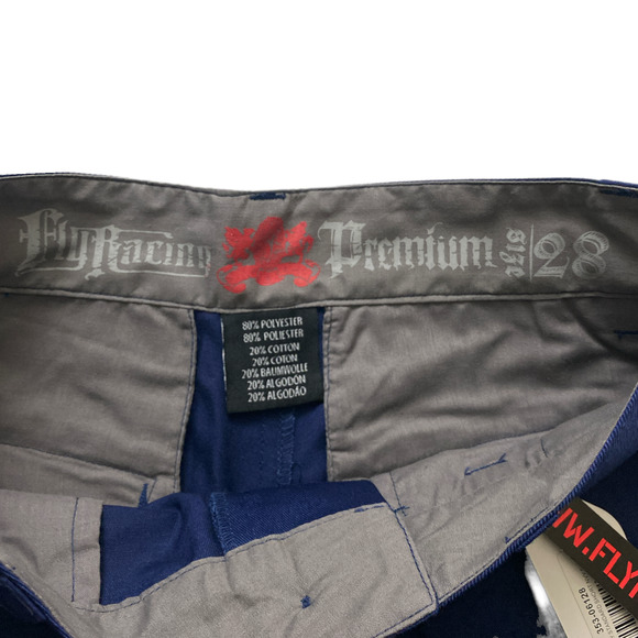 NWT Fly Racing Standard Shorts Size 26 Blue - Picture 3 of 8